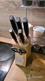 img 12 attached to 🔪 Tall Stratford Knife Set with Scissors and Stand