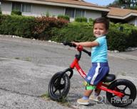 img 1 attached to JOYSTAR Lightweight 12 Inch Balance Bike For Toddlers And Kids Ages 18 Months To 5 Years - Adjustable Handlebar And Seat - No Pedal Bikes - Perfect Birthday Gift review by Rudolph Mceachern