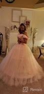 img 1 attached to 🏻 Stunning Lace up Ball Gown: Elegant Quinceanera Dress with Pleated Straps for Women review by Sara Daly