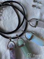 img 1 attached to Hexagonal Crystal Necklace Set: Chakra Healing Stones for Women, Girls, and Men - Perfect Birthday Gift review by Derek Evans