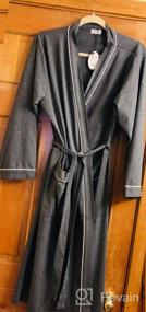 img 8 attached to Stay Comfortable All Day With Women'S Lightweight Cotton Kimono Bathrobe
