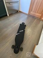 img 1 attached to Experience Ultimate Freeride Thrills With Junli 41 Inch Longboard Skateboard - Perfect For Cruising, Carving, Free-Style And Downhill review by Vera Gashi