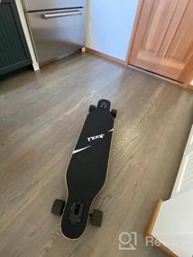img 7 attached to Experience Ultimate Freeride Thrills With Junli 41 Inch Longboard Skateboard - Perfect For Cruising, Carving, Free-Style And Downhill