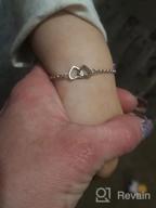 img 1 attached to Mom and Me Double Heart Bracelet 👩 - Sterling Silver Set or Individual Option for Sale review by Laura Brooks