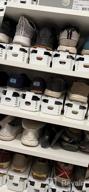 img 1 attached to Space-Saving Shoe Organizer For Closet - Neprock Shoe Storage Slots Rack For Closet Organization (20-Pack, Grey) - Organizador De Zapatos review by Isaac Logan