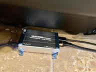 img 1 attached to Mirabox HDMI USB KVM Extender,80M 1080P@60Hz Full HD Over Rj45 Cat5 Cat5E Cat6 Cat6E,USB2.0 * 2,Lossless No-Delay Transmission For DVR,NVR,CCTV,Server Room,Laptop,PC,Webcam,Transmitter And Receiver review by Randy Salgado