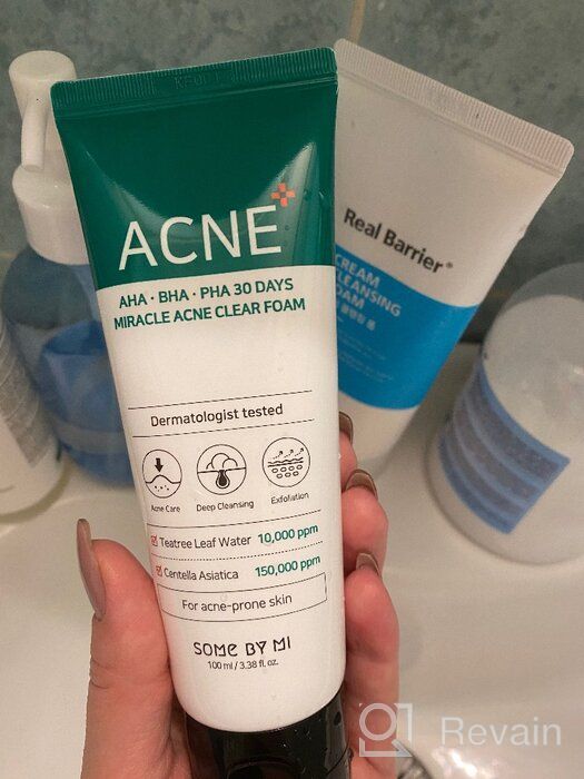 img 1 attached to Some By Mi AHA.BHA.PHA 30-Days Miracle Acne Clear Foam, 100ml (3.4oz) review by Agata Kusiciel ᠌