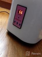 img 1 attached to Portable Steam Sauna Spa With Remote Control, 9-Gear Temperature, 60 Minute Timer & Atomization Function For Home Therapeutic Relaxation Detox review by Ian Patilla