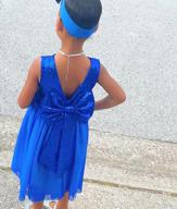 картинка 1 прикреплена к отзыву Cilucu Baby Girls Tutu Dress Flower Girl Lace Infant Big V-Back Dresses With Belt And Bow от Peter Bates