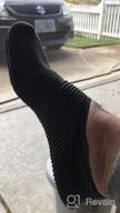 картинка 1 прикреплена к отзыву VIFUUR Унисекс Вязанные носочные тапочки, мягкие домашние тапочки с антискользящей резиновой подошвой для мужчин и женщин, носки для йоги от Tyler Suarez
