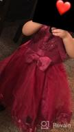 img 1 attached to Lace Applique Princess Dress: Perfect for Girls' Birthday, Wedding, Party, or Prom - TTYAOVO review by James Ssims