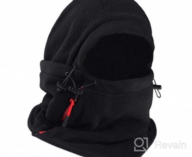 img 1 attached to Windproof Adjustable Winter Balaclava for Boys - Camptrace Accessories review by Butros Allen