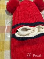 картинка 1 прикреплена к отзыву Зимняя теплая повязка на ушки для девочек: шарф идеальный для холодной погоды и дополнительного тепла. от Matthew Fleming