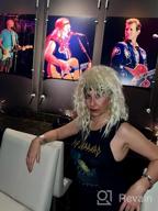img 1 attached to Channel Your Inner Rock God With ALLAURA'S Blonde 80S Rocker Wig - Perfect For Heavy Metal And Big Hair Band Costumes! review by Alec Winsor