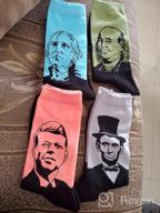 img 1 attached to HSELL Novelty Design Cotton Socks - A Fun And Stylish Gift For Men review by Bill Roberts