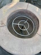 img 1 attached to 24-Inch Double Ring Stainless Steel Fire Pit Burner - Onlyfire review by Dawn Valdez