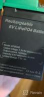 img 1 attached to TalentCell LF060A1: 6V 6Ah LiFePO4 Battery Pack With 2000 Cycles & Charger review by Eric Salem