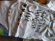 img 1 attached to BFUSTYLE Infant Romper Bodysuit With Amusing Print For Baby Boys And Girls - Sizes 0 To 18 Months review by Chris Byers