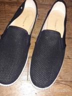 картинка 1 прикреплена к отзыву Rivieras Men's Classic Slip-On Sneakers in Anthracite - Stylish Loafers & Slip-Ons for Men от Bruce Cavett