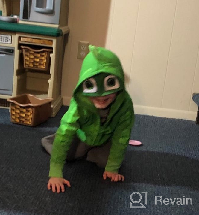 img 1 attached to Upgrade Your Toddler's Style with the PJ Masks Catboy Hoodie - Perfect for Boys' Clothing and Fashion! review by Cesar Cook