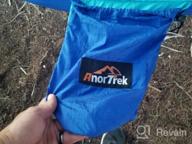 img 1 attached to Ultra-Light Camping Hammock By AnorTrek With Tree Straps - Portable Parachute Nylon Hammock For Solo Or Double Use, Ideal For Hiking, Backpacking, And Travel review by Brian Shakey