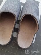 img 1 attached to 👟 Upgraded Grey Orthotic Slippers with Arch Support for Men and Women, Orthopedic House Slipper for Plantar Fasciitis and Flat Feet - V.Step review by Chris Hayes