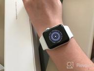 img 3 attached to Smart watch Apple Watch Series 3 38mm Aluminum Case, space gray/black review by Petar Atanasov-robi ᠌