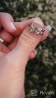 img 1 attached to Woman'S Custom Name Ring: Personalize With 1-3 Children'S Names, Dainty Sterling Silver Statement Jewelry For Mother'S Day, Birthday, Or Anniversary Gifts review by Quinton King