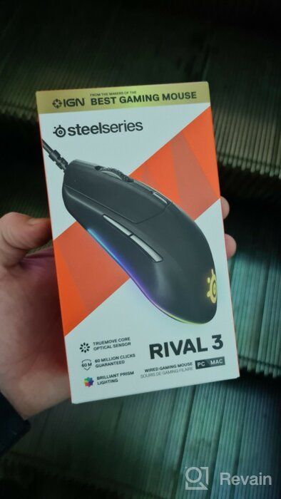 img 3 attached to SteelSeries Rival 3 Gaming Mouse - TrueMove Core Optical Sensor up to 8,500 CPI - 6 Programmable Buttons - Split Trigger Buttons - Vibrant Prism RGB Lighting review by Eimei Suzuki ᠌