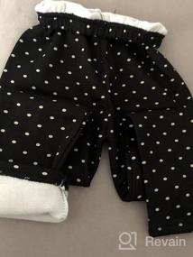 img 7 attached to Stretch Winter Fleece 🧥 Leggings Pattern for Girls' Clothing