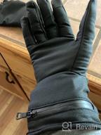картинка 1 прикреплена к отзыву Rechargeable Heated Glove Liners For Women Men - Perfect For Work, Skiing, Fishing & Hunting! от Bob Novitsky