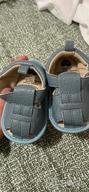 img 1 attached to 👣 RVROVIC Sandals: Lightweight Anti-Slip Prewalker Boys' Shoes for Summer Fun review by Emanuel Guffey