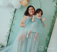 img 1 attached to 👗 Adorable LYXIOF Baby Girls Tutu Dress: Long Sleeve/Sleeveless Princess Tulle Sundress review by Jennifer Redmond