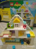 img 1 attached to Explore Creative Play with LEGO DUPLO Town Modular Playhouse 10929 Dollhouse - Educational Toy for Toddlers (130 Pieces) review by Anastazja Chodzkiewi ᠌