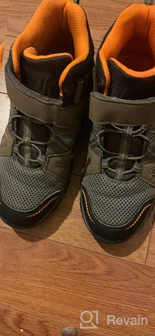 img 1 attached to Yeskis Sneakers: Stylish 👟 Athletic Trekking Collision Girls' Shoes review by William Anacker