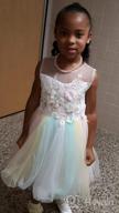 img 1 attached to Stunning Christmas Flower Girl Dresses: Rainbow Tulle, 3D Embroidery, And Beading For Princess Pageants And Weddings By Weileenice review by Michael Onwukaife