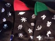 img 1 attached to Kids' Hiking Socks: 3-Pack Cushioned Socks for Trekking, Sports, and Camping review by Damon Blazis