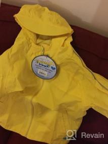 img 5 attached to Yellow Splashy Nylon Rainwear for Boys - Children's Clothing