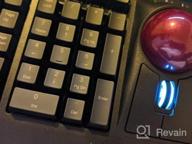 картинка 1 прикреплена к отзыву Perixx Periboard-522 Wired Trackball Mechanical Keyboard With 2.17 Inch Built-In Pointing And Scrolling Feature, US English Layout от Billy Stull