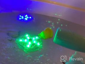 img 8 attached to 3Pcs LED Floating Pool Lights For Bathtub Fountain Hot Tub, IP68 Waterproof Color Changing Magnetic Pond Starfish Lamp Party Vase Wedding Home Decorations - Blufree 3.3