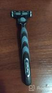 img 2 attached to Gillette Mach3 Reusable Shaving Razor UEFA Champions League Grey/Black review by Kaito Itsuki ᠌