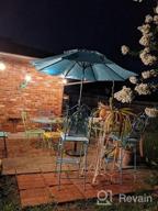 img 1 attached to 14Ft Extra Large Double-Sided Patio Umbrella W/Crank & 1.89 Inch Pole - Gray By SUPERJARE review by Melanie Phillips