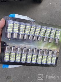 img 6 attached to 20 Pcs Super Bright 1156 1141 1003 BA15S 68-SMD LED RV Indoor Lights (Pure White 6000K-6500K Color Temputure) - 20 Pack