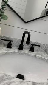 img 7 attached to Upgrade Your Bathroom With WOWOW 8-Inch Widespread High Arc Faucet