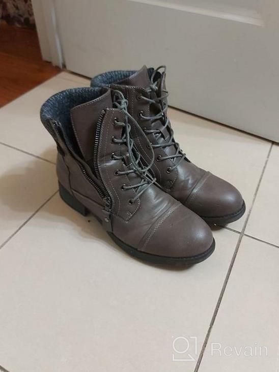 img 1 attached to Stay Warm And Stylish With Gracosy Leather Ankle Snow Boots For Women - Waterproof, Comfortable And Chic review by Luis Penczak