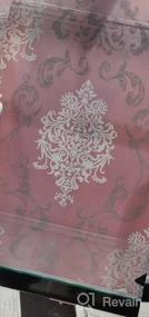 img 6 attached to QIHANG 3D Damask Pearl Powder Wallpaper Roll - European Style, Purple & Red Color 0.53M X 10M = 5.3㎡
