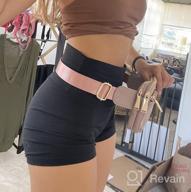 img 1 attached to Fanny Pack For Women Men - Fashion Designer Waist Bag, Chest Bumbag For Outdoors Shopping Workout Traveling Hiking review by Amy Cosme