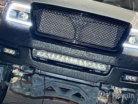 img 5 attached to AutoFeel LED Light Bar 52In - 22000LM 180W Светодиодные противотуманные фары Однорядный прожектор Off Road Light Bar с дневными ходовыми огнями Фары дальнего света для грузовиков Пикап SUV ATV UTV Бампер на крышу