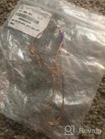 img 4 attached to 5FT Round Dead Soft 18 Gauge 14/20 Gold Filled Wire For Jewelry Making