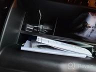 img 1 attached to 🧤 Ultimate Glove Box Organizer for Dodge RAM 1500 - Motrobe ABS Divider, Black - 2019-2023 Accessories review by Jacob Guerrero